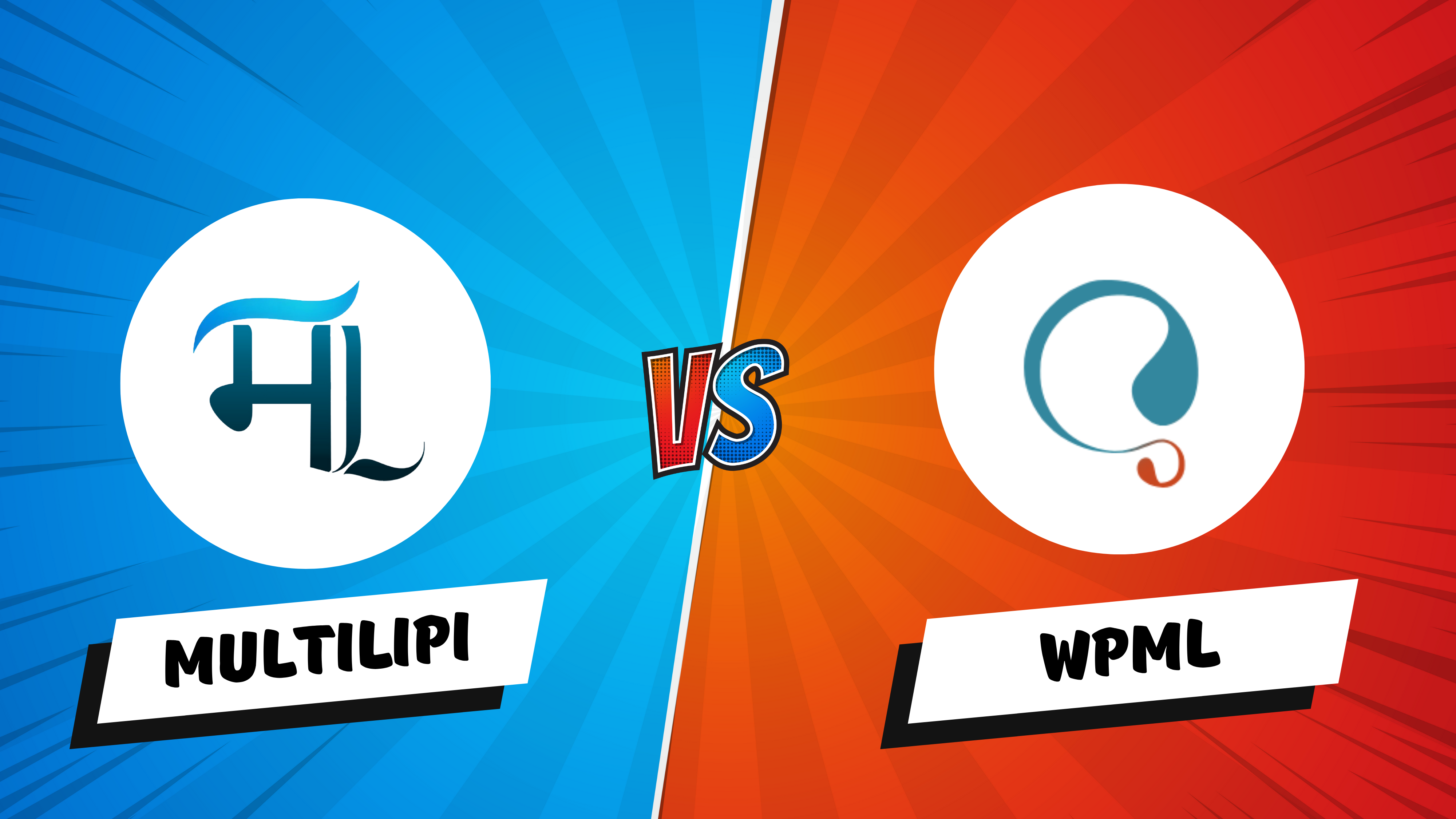 MultiLipi vs WPML multilingual SEO platform comparison banner