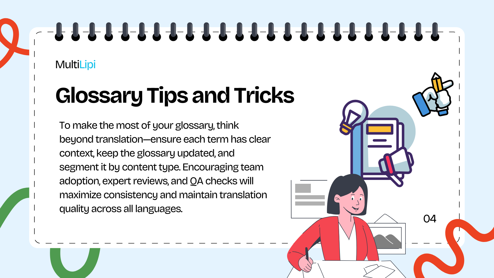 Glossary best practices for improving translation accuracy and Seo workflow efficiency