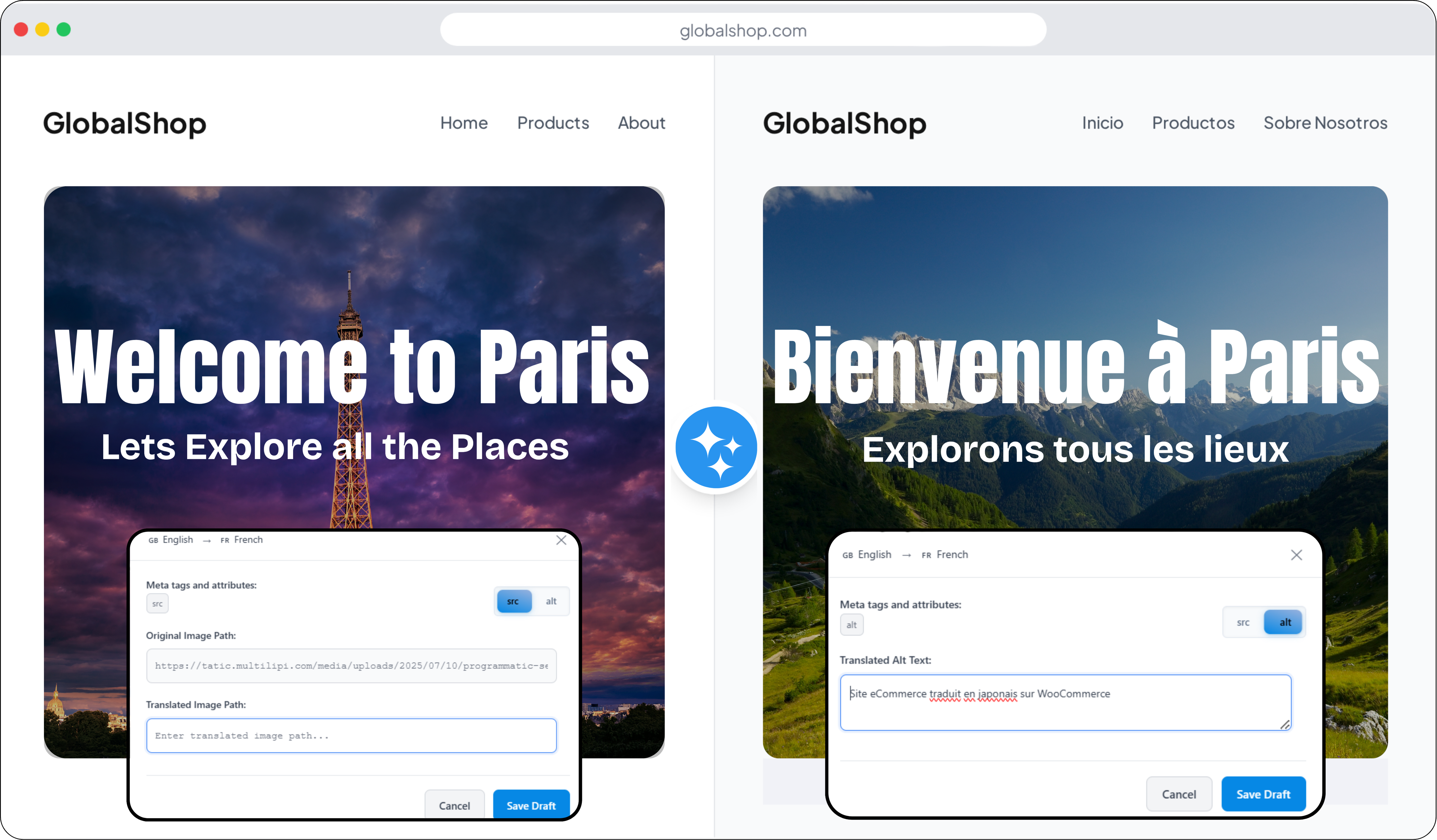 MultiLipi 2.0 feature to add language-specific alt tags for images to boost multilingual image SEO