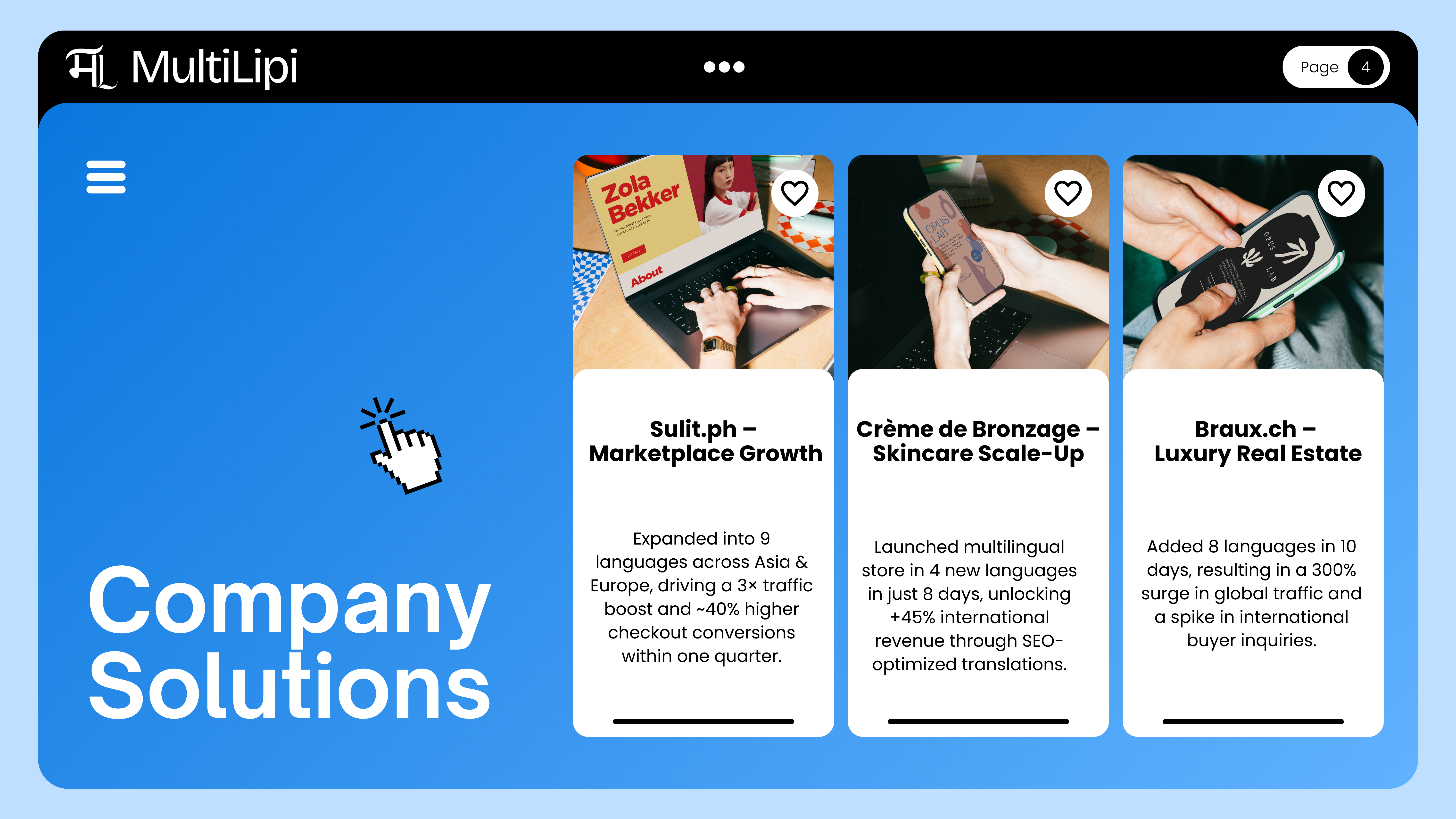 Real-world case studies of MultiLipi powering multilingual eCommerce and global traffic growth