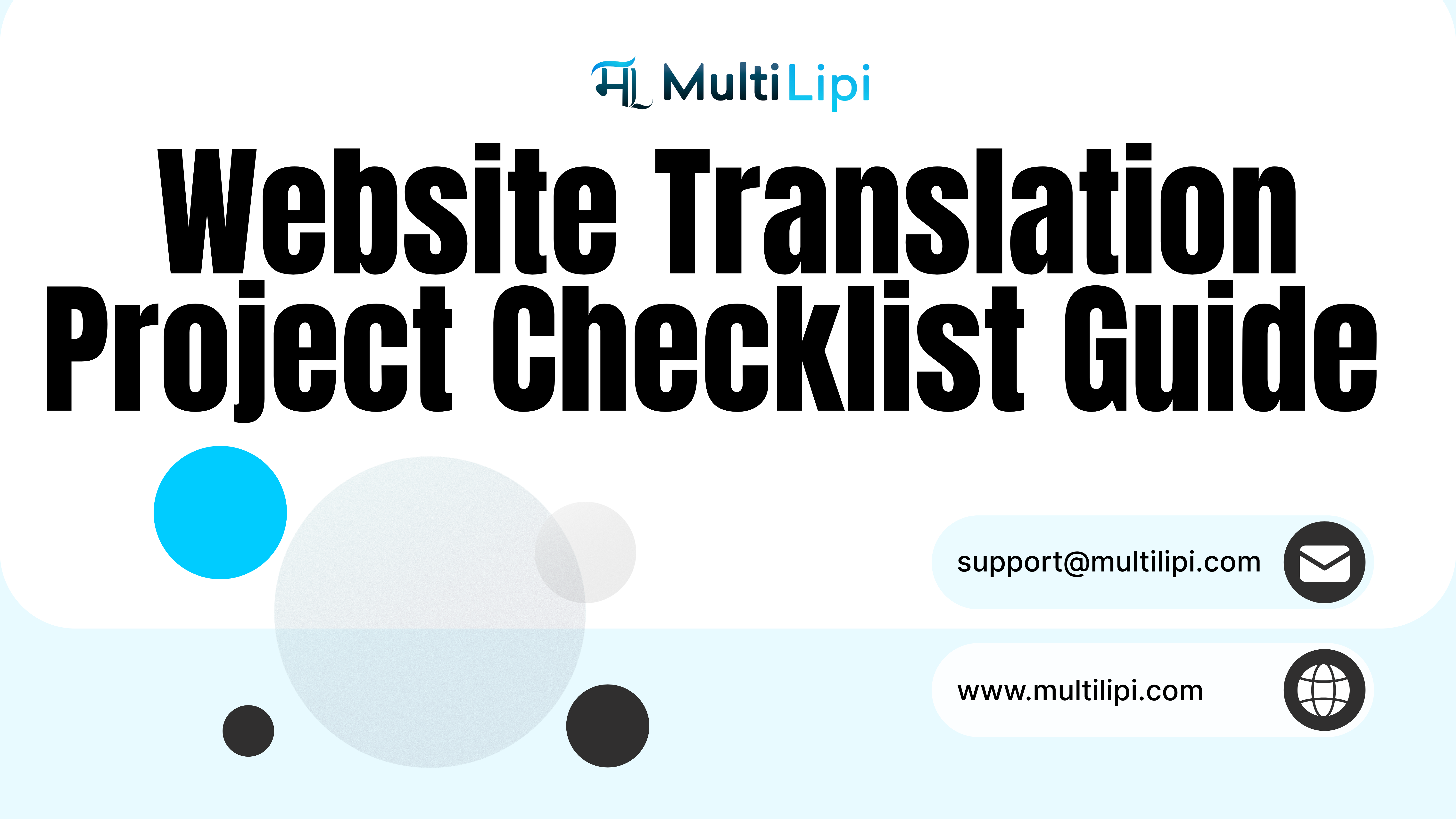 MultiLipi website translation checklist guide for multilingual SEO and project planning