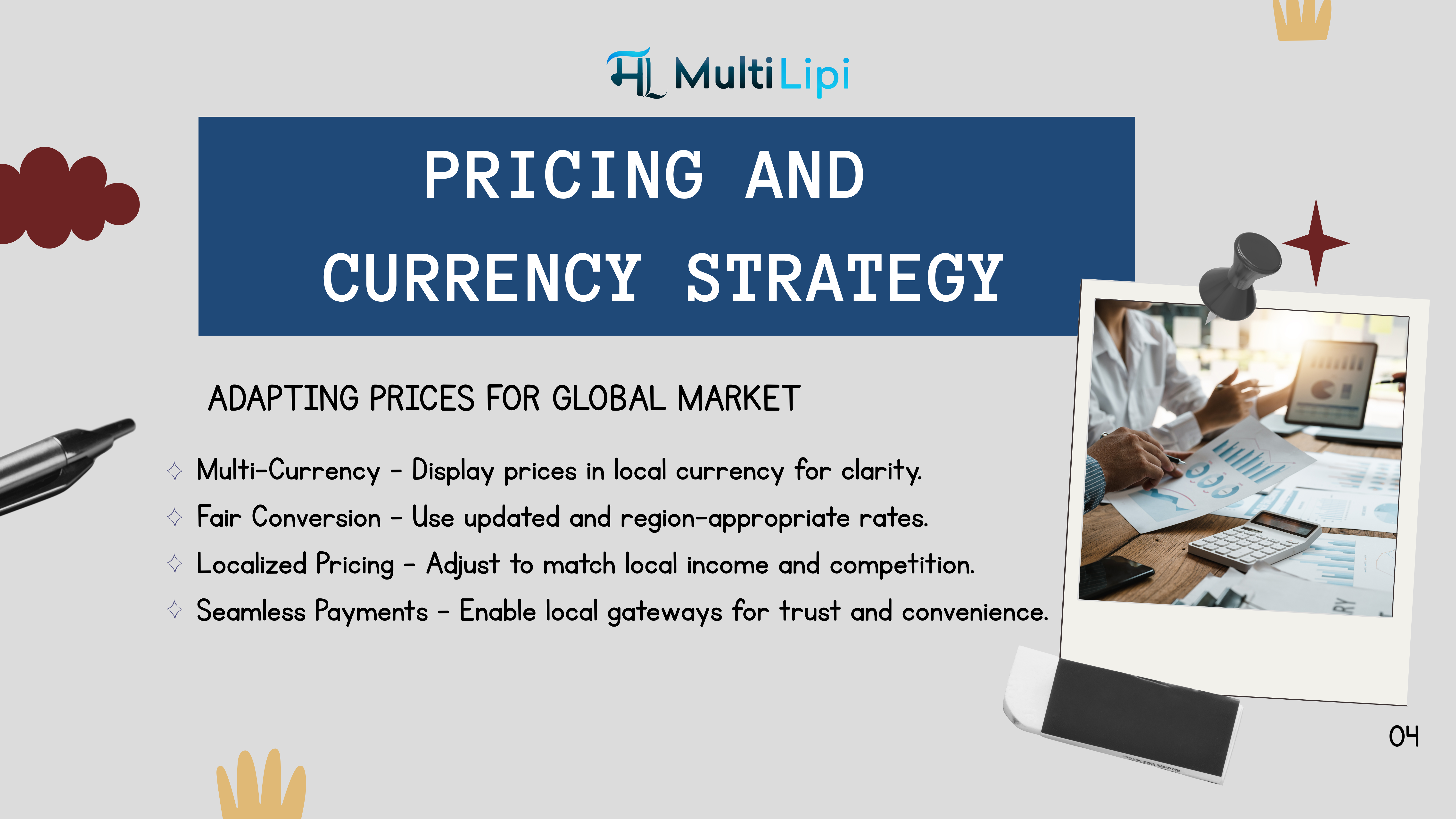 “MultiLipi pricing and currency optimization guide for displaying local prices and boosting international conversions”